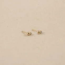 Aquamarine Two Dots Stud Earrings | 14k Gold 8 Aquamarine Two Dots Stud Earrings | 14k Gold -STILNEST Jewelry Sales 14ct MadeOfGold DoubleSphere Studs Stone Aquamarine 06 Double b5b8db9b cfe8 4b50 aef0 a0436b07c315