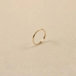 Mini Organic Ring | 14k Gold -STILNEST Jewelry Sales 14ct MadeOfGold Mini Organic Ring 03