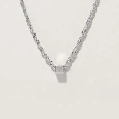 Cube Mit Singapore Chain 17 Cube Mit Singapore Chain -STILNEST Jewelry Sales 1500x1500 cropped 0003s 0001 Cube Necklace 2 Singapore Silver heart