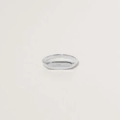 Engravable Flat-Top Ring -STILNEST Jewelry Sales 1500x1500 cropped 0006s 0001 First Name Ring 3 Silver