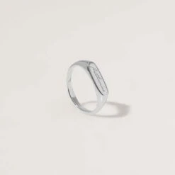 Engravable Flat-Top Ring -STILNEST Jewelry Sales 1500x1500 cropped 0006s 0003 First Name Ring 1 Silver