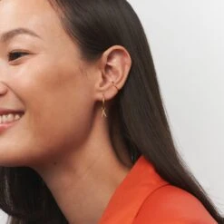 Mini Initial Hoop Earrings Small | 14k Gold -STILNEST Jewelry Sales 15mmMiniInitialHoopsLetterA 1cc2043f 0f6e 4c95 be0f 63b0cdaf9b58