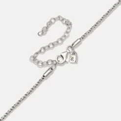 Spiral Chain Choker 20 Spiral Chain Choker -STILNEST Jewelry Sales 2048 SpiralChainChoker Rhodium 3