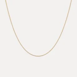 Spiral Dainty Chain Choker