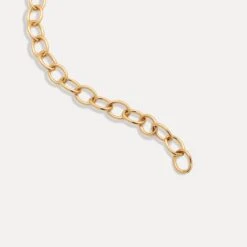 Spiral Dainty Chain Choker -STILNEST Jewelry Sales 2048 SpiralDaityChainChoker Goldplating Vermeil 5
