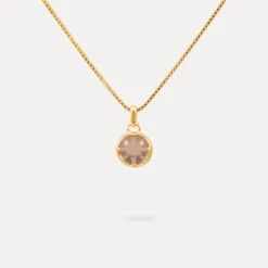 Rose Quartz Instants Of Love Necklace