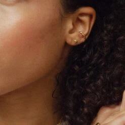 Fluid Stud Earrings | 14k Gold 9 Fluid Stud Earrings | 14k Gold -STILNEST Jewelry Sales 24C studs 02 7a764758 1d66 44ab aa72 6047f92c9a0c