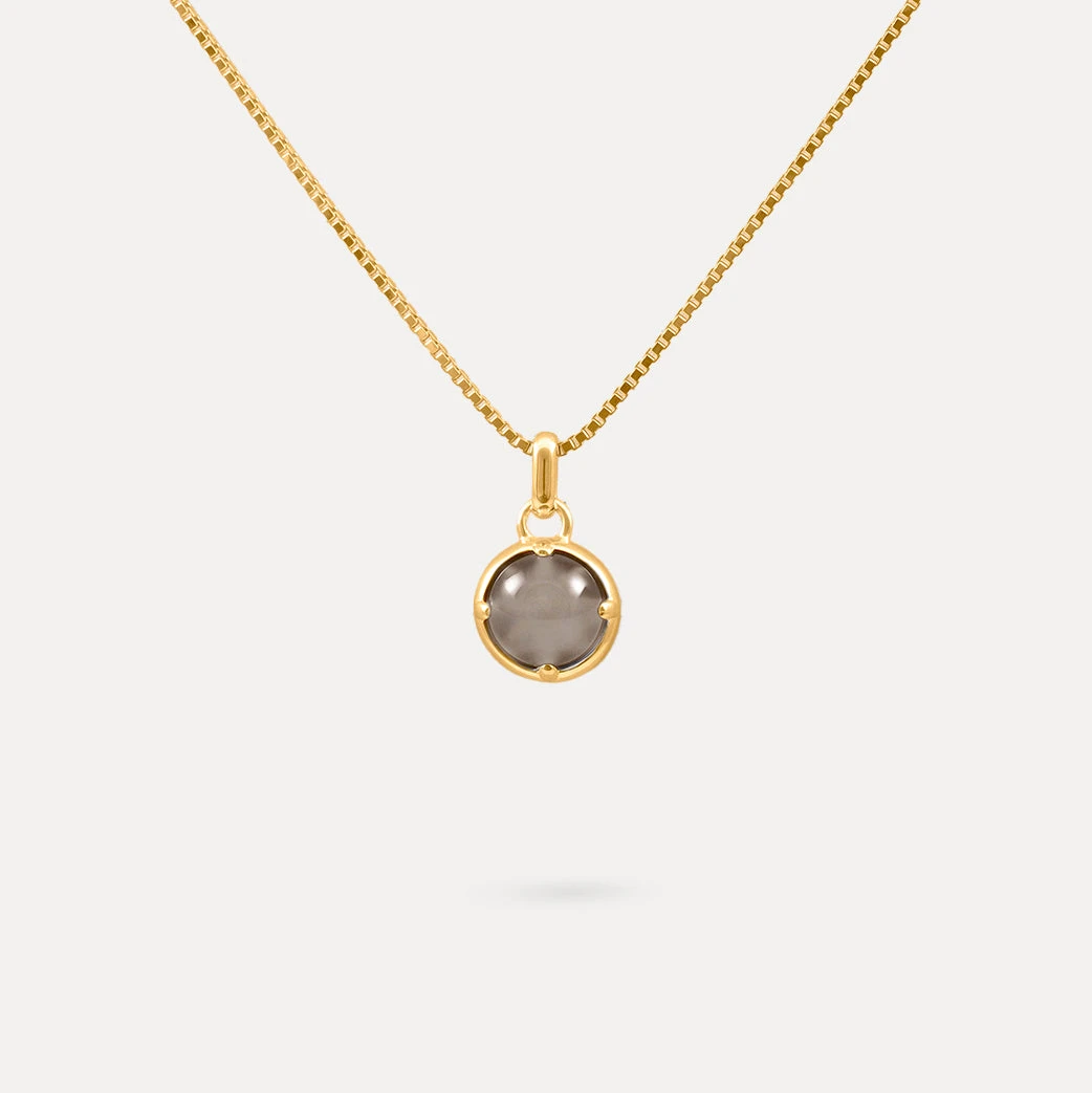 Grey Moonstone Instants Of Balance Necklace 1 Grey Moonstone Instants Of Balance Necklace