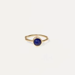 Zodiac Birthstone Ring | 14k Gold 31 Zodiac Birthstone Ring | 14k Gold -STILNEST Jewelry Sales Birthstone Ring Sagittarius Lapis Lazuli 6 14k