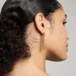 Bold Chain Dangle Earrings -STILNEST Jewelry Sales Bold Chain Earrings 021