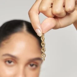 Bold Chain Dangle Earrings -STILNEST Jewelry Sales Bold Chain Earrings 094