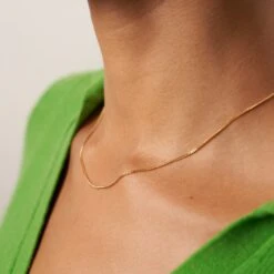 Curb Chain | 14k Gold