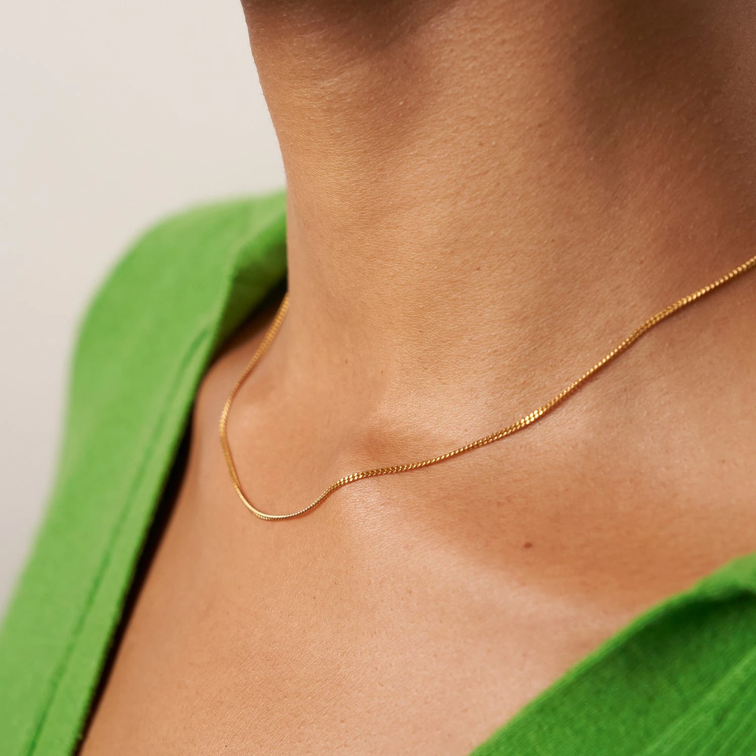 Curb Chain | 14k Gold 1 Curb Chain | 14k Gold