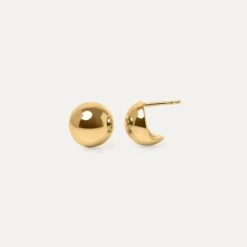 Dome Stud Earrings