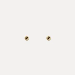 Dot Stud Earrings | 14k Gold