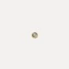 White Sapphire Brilliant Dot Stud Earrings - Single | 14k Gold