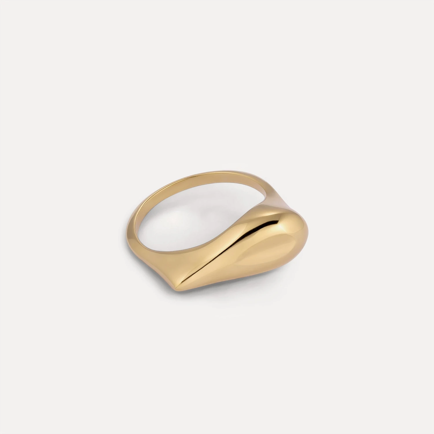 Drop Ring | 14k Gold 2 Drop Ring | 14k Gold - Image 2