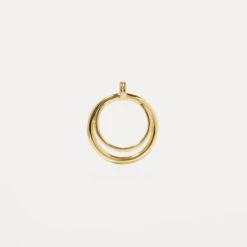 Duo Pendant | 14k Gold