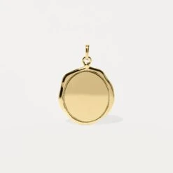 Engravable Large Seal Necklace | 14k Gold 11 Engravable Large Seal Necklace | 14k Gold -STILNEST Jewelry Sales Engravable Seal Kette Large 01 14k a981cd73 9685 4fd4 8023 5e3b250c35dd