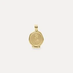 Floral Seal Locket Necklace | 14k Gold 11 Floral Seal Locket Necklace | 14k Gold -STILNEST Jewelry Sales Engravable Seal Locket Floral 14k 0e8b202a f255 4f44 88e2 72c2a5bac192