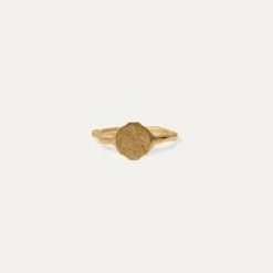 Fluid Signet Ring Matte
