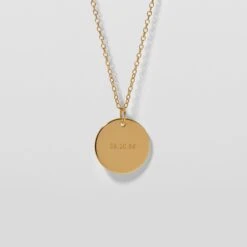 Engravable Plate Necklace