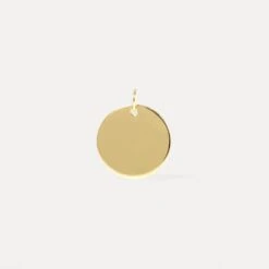 Plate Pendant | 14k Gold