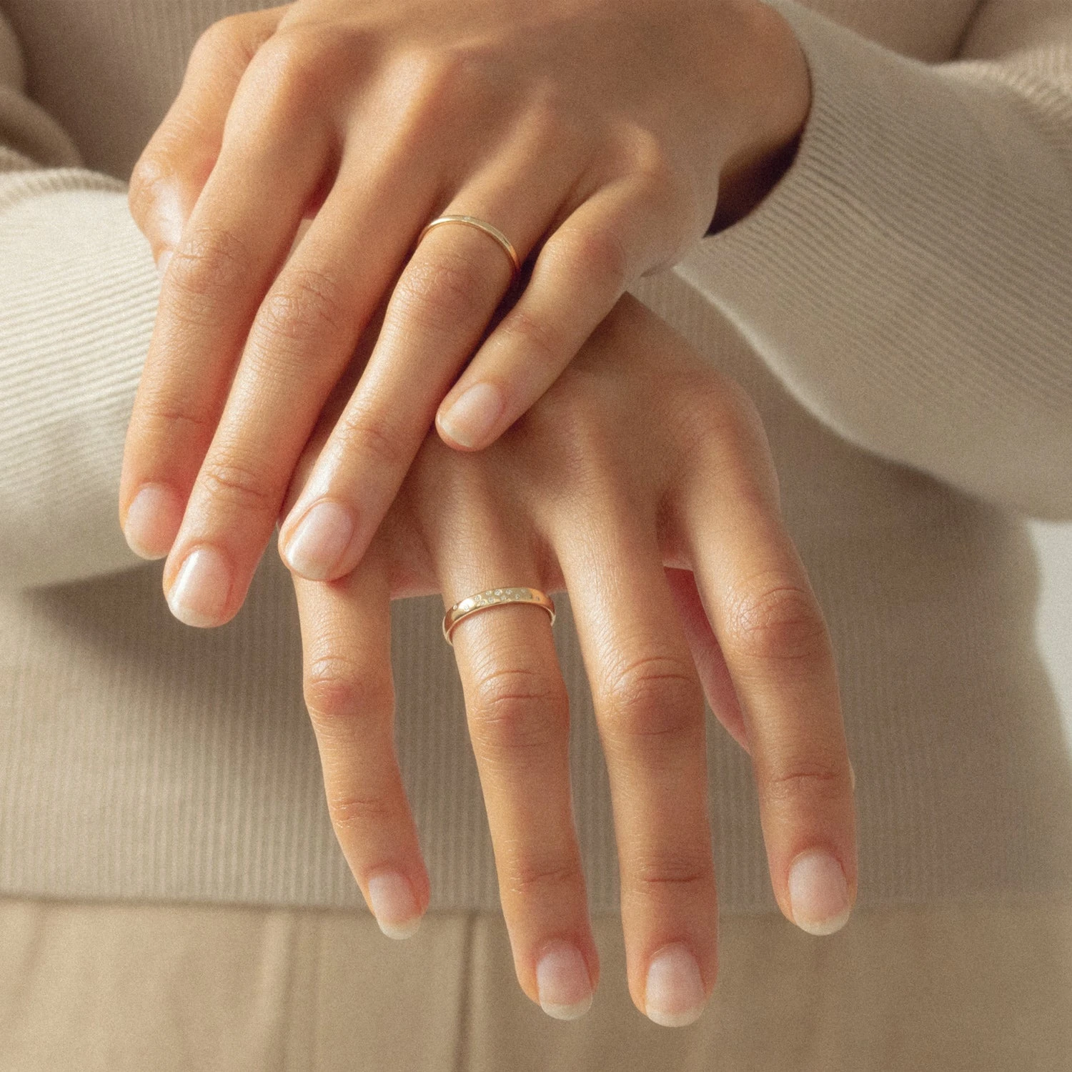 Diamond Starlit Fair Band | 14k Gold 3 Diamond Starlit Fair Band | 14k Gold - Image 3