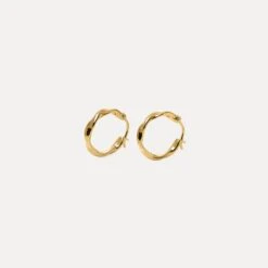 Flux Mini Hoop Earrings