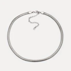 Herringbone Chain Choker -STILNEST Jewelry Sales Herringbone Chain Choker 4050878758875 Main Additional Square