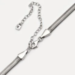 Herringbone Chain Choker -STILNEST Jewelry Sales Herringbone Chain Choker 4050878758875 Still Chain Square