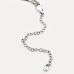 Herringbone Chain Choker -STILNEST Jewelry Sales Herringbone Chain Choker 4050878758875 Still Ending Square
