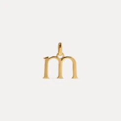 Initial Pendant -STILNEST Jewelry Sales Initials pendant M 24K