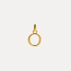 Initial Pendant -STILNEST Jewelry Sales Initials pendant O 24K