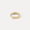 Ridged Ear Cuff | 14k Gold