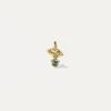 Citrine & Green Sapphire Joy Pendant | 14k Gold