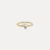 Moonstone & Gray Moonstone Joy Solitaire Ring