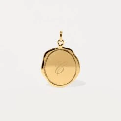 Engravable Large Seal Pendant