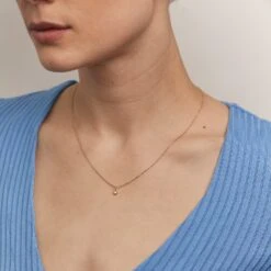 Diamond Mater Necklace | 14k Gold