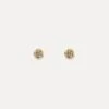 Diamond Mater Stud Earrings | 14k Gold