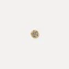 Diamond Mater Stud Earrings - Single | 14k Gold