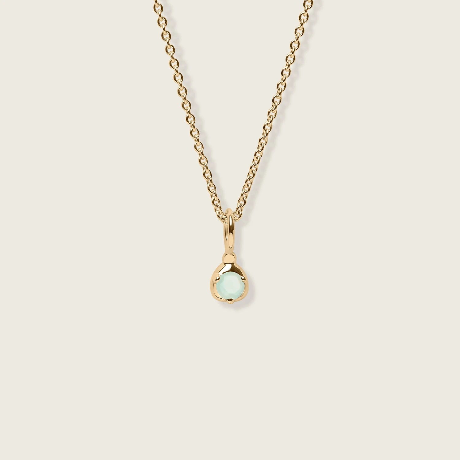 Mini Birthstone Necklace | 14k Gold 10 Mini Birthstone Necklace | 14k Gold - Image 10