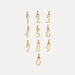 Mini Number Pendant