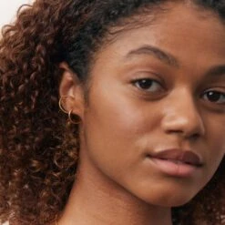 Snake Tail Double Ear Climbers | 14k Gold -STILNEST Jewelry Sales Snake Tail Double Earrings 01