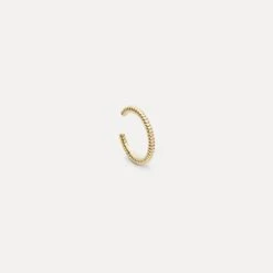 Snake Tail Ear Cuff | 14k Gold