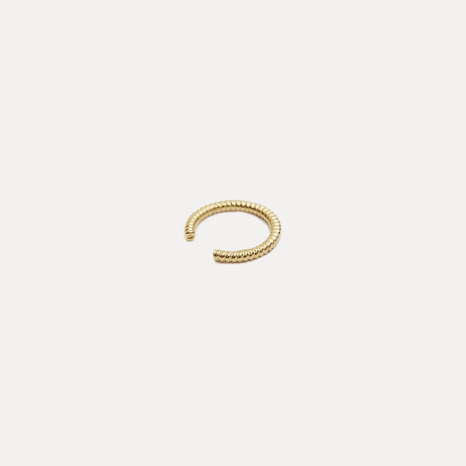 Snake Tail Ear Cuff | 14k Gold 3 Snake Tail Ear Cuff | 14k Gold - Image 3