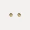Solar Eclipse Stud Earrings | 14k Gold