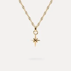 Star Light Necklace | 14k Gold