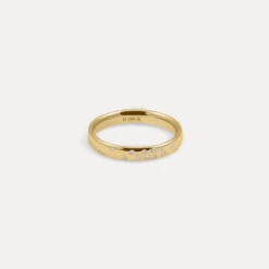 Diamond Starlit Fair Band | 14k Gold