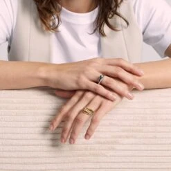 Drop Ring | 14k Gold 6 Drop Ring | 14k Gold -STILNEST Jewelry Sales Stilnest Drop ring